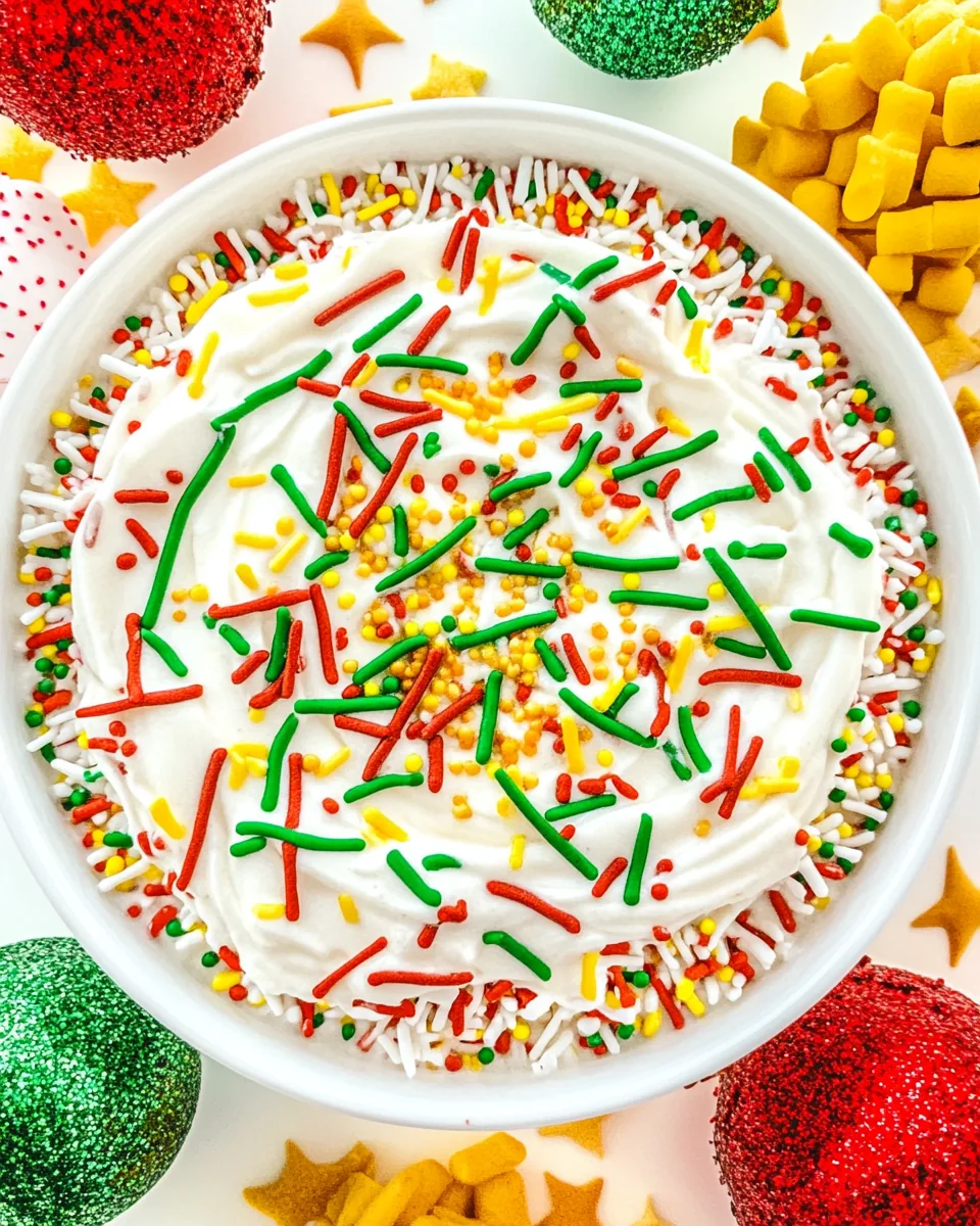 Elf Dessert Dip