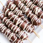 Chocolate Covered Grape Skewers