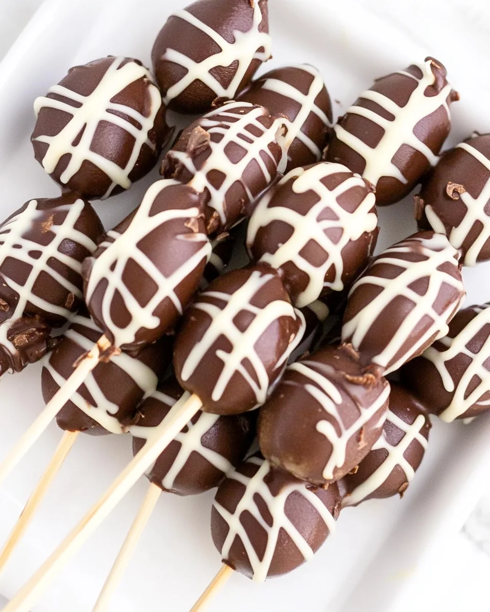 Chocolate Covered Grape Skewers