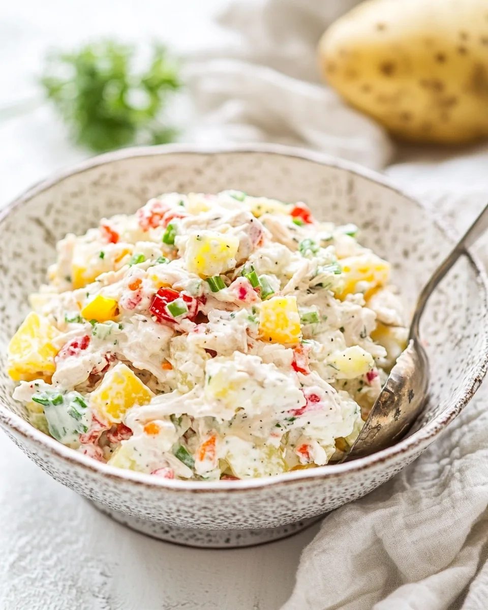 Ensalada de Pollo