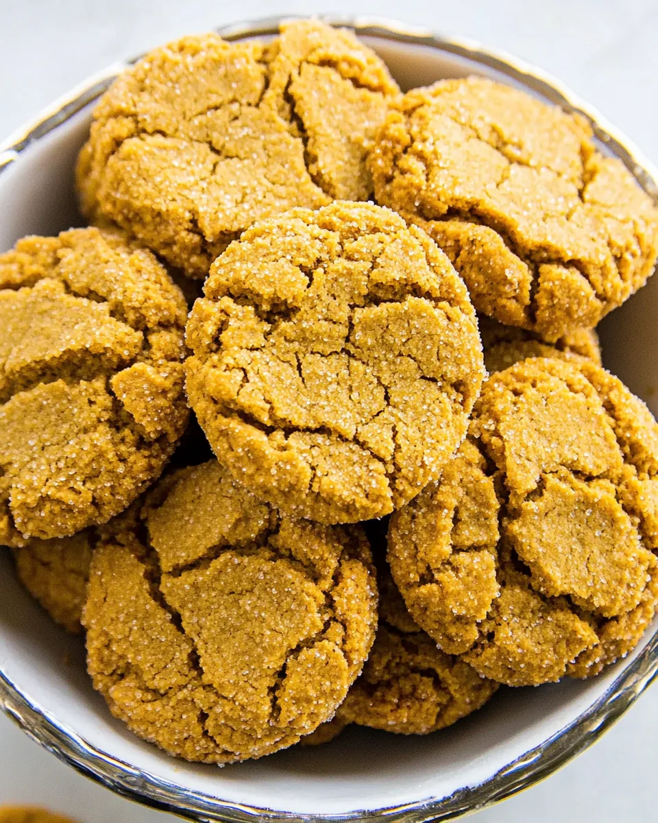 Extra Crispy Gingersnaps