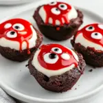Eyeball Brownie Bites