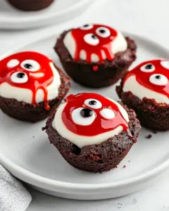 Eyeball Brownie Bites