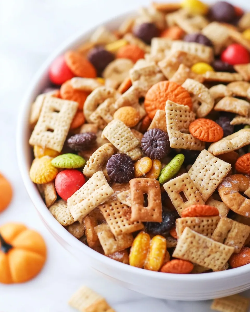 Fall Chex Mix