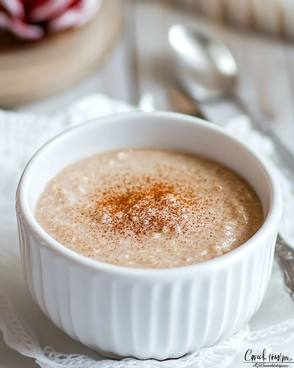 Spiced Cream of Wheat Porridge
