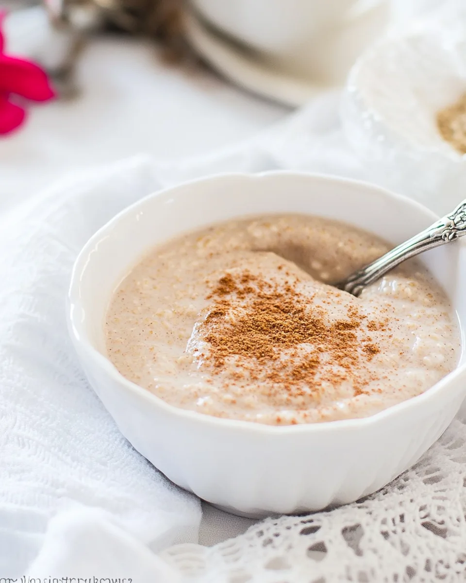 Spiced Cream of Wheat Porridge