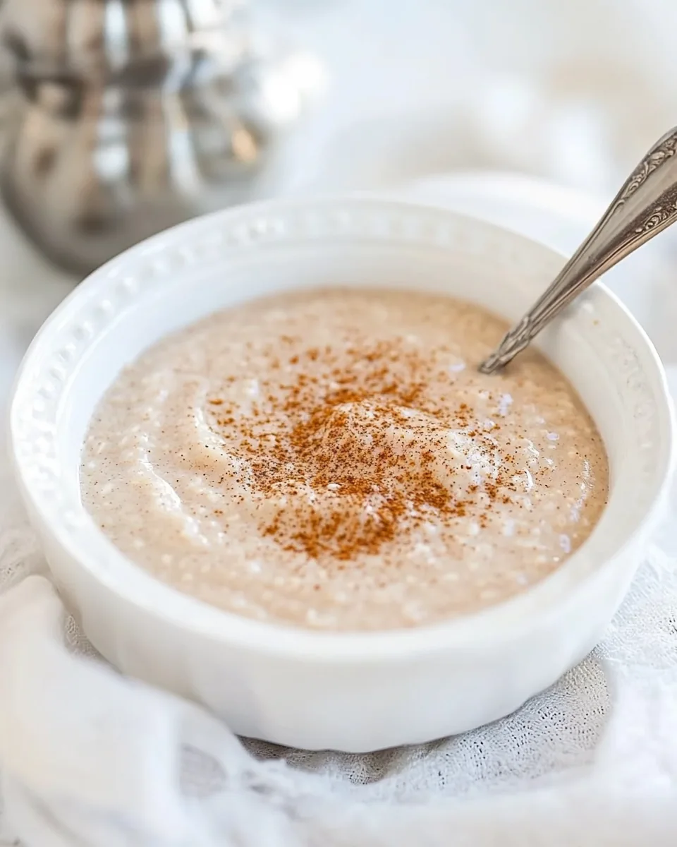 Spiced Cream of Wheat Porridge