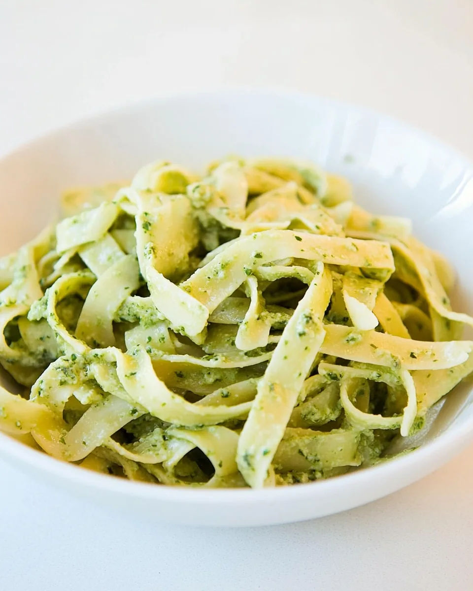 Fettucine al Pesto Genovese
