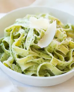 Fettucine al Pesto Genovese
