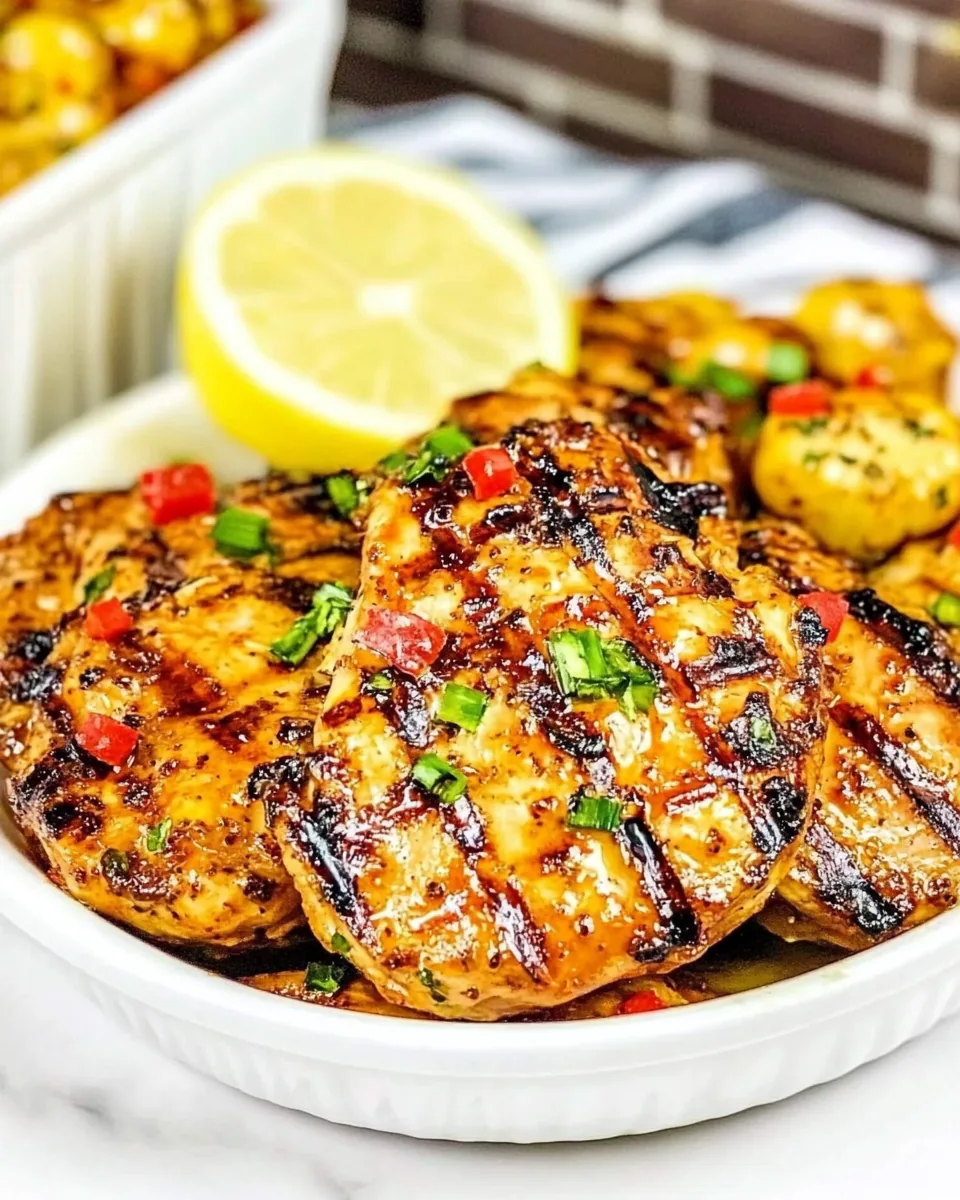 Firecracker Grilled Chicken
