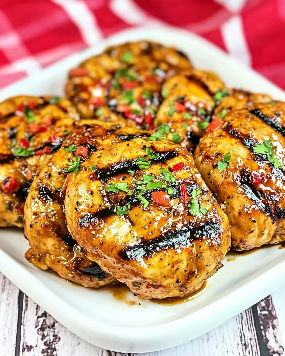Firecracker Grilled Chicken