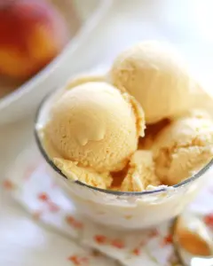 Peach Ice Cream