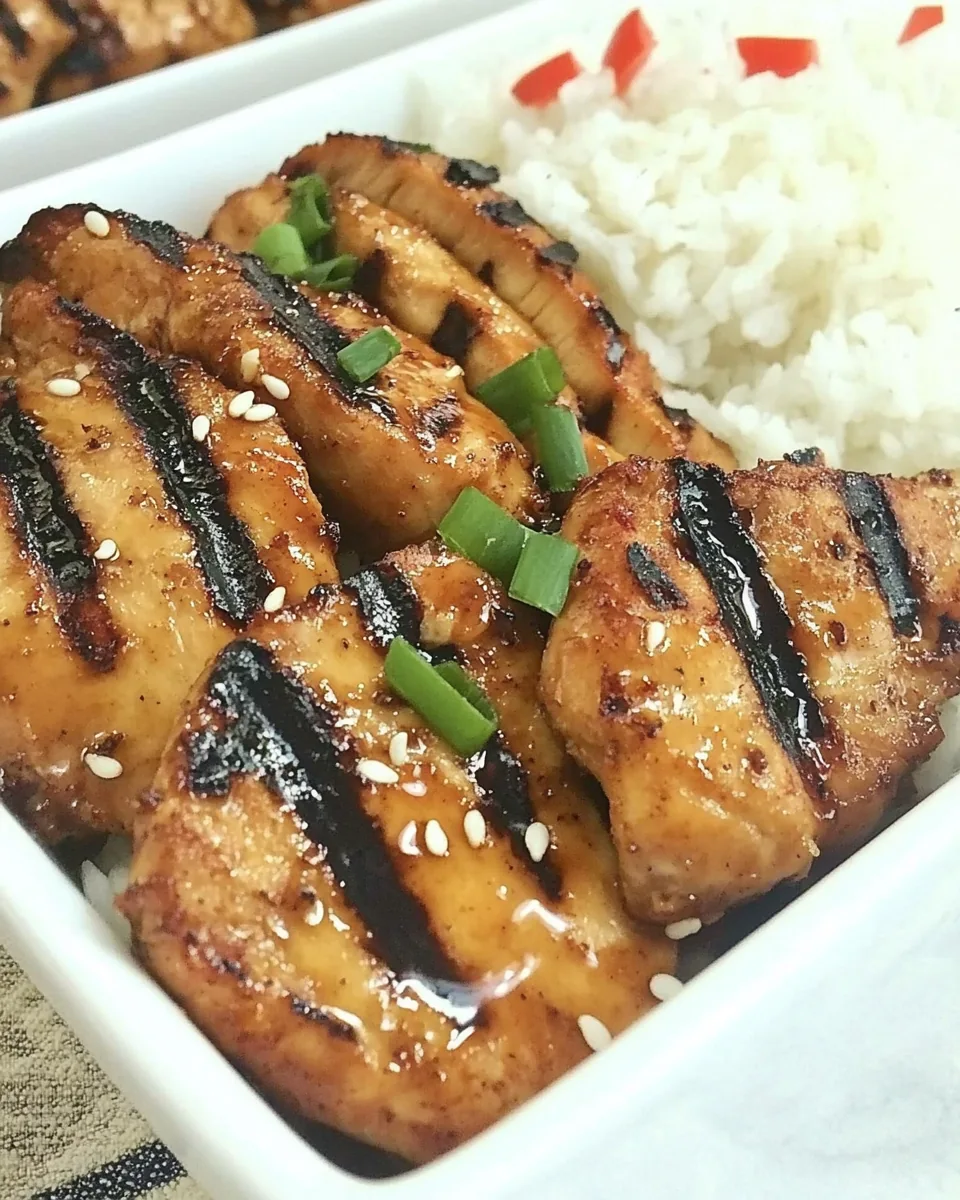 Grilled Teriyaki Chicken
