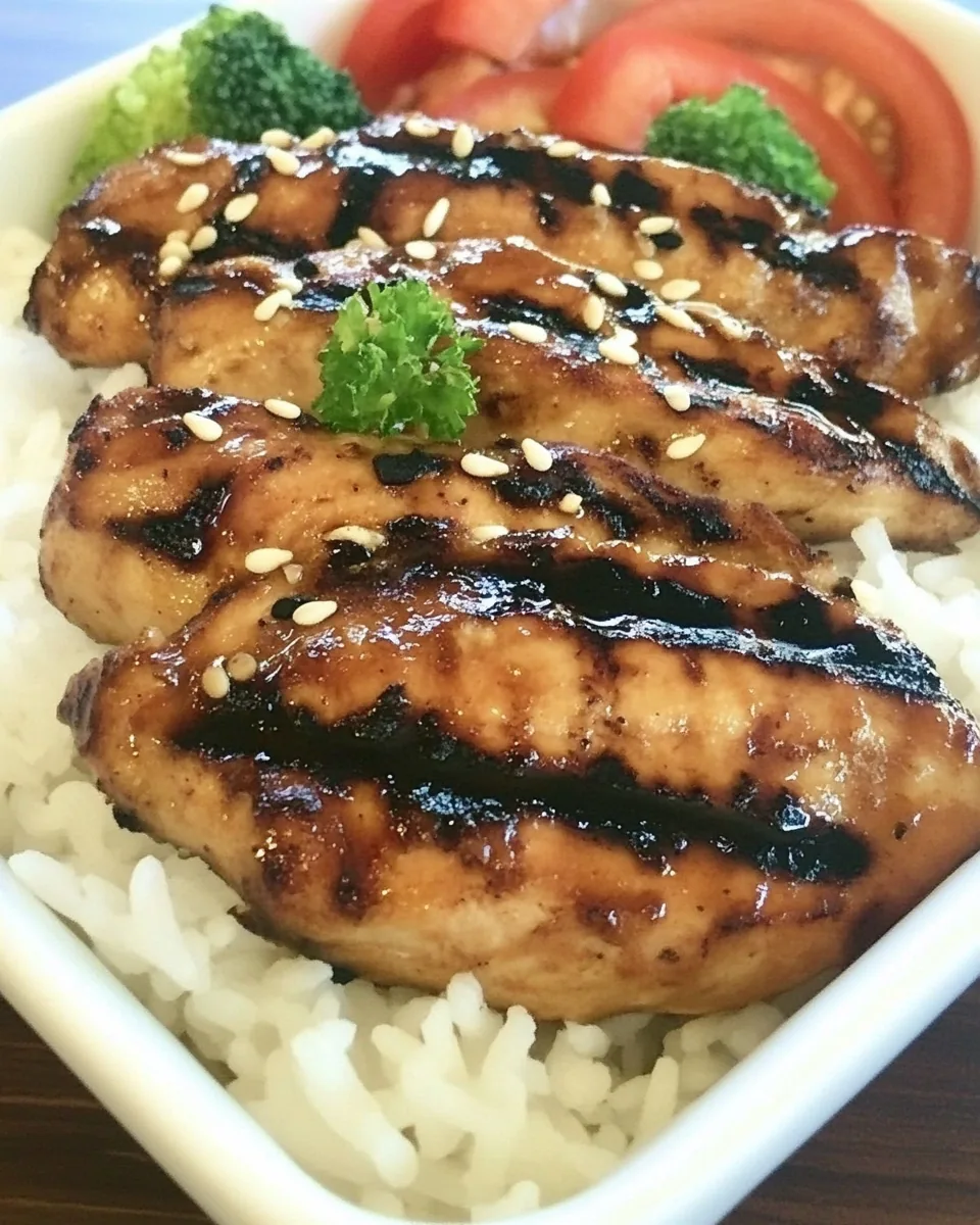 Grilled Teriyaki Chicken