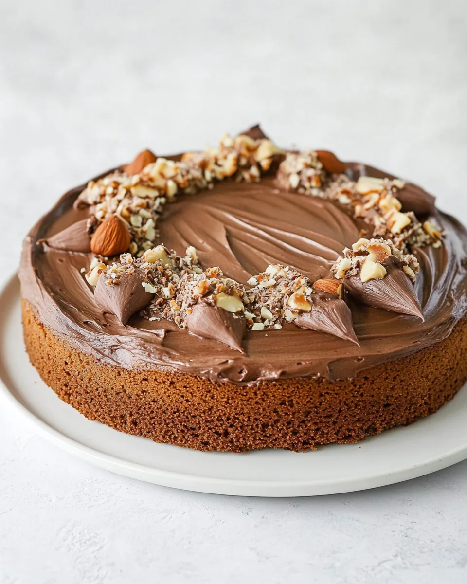 Flourless Hazelnut Cake