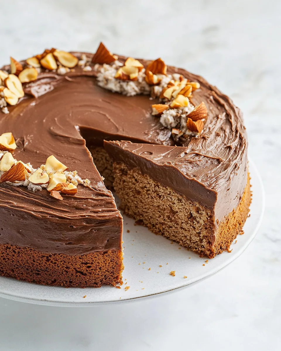 Flourless Hazelnut Cake