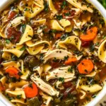 Flu Fighter Chicken Noodle Soup