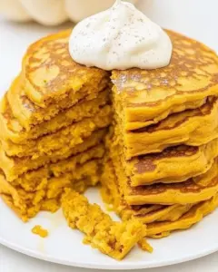 Fluffy Pumpkin Pancakes
