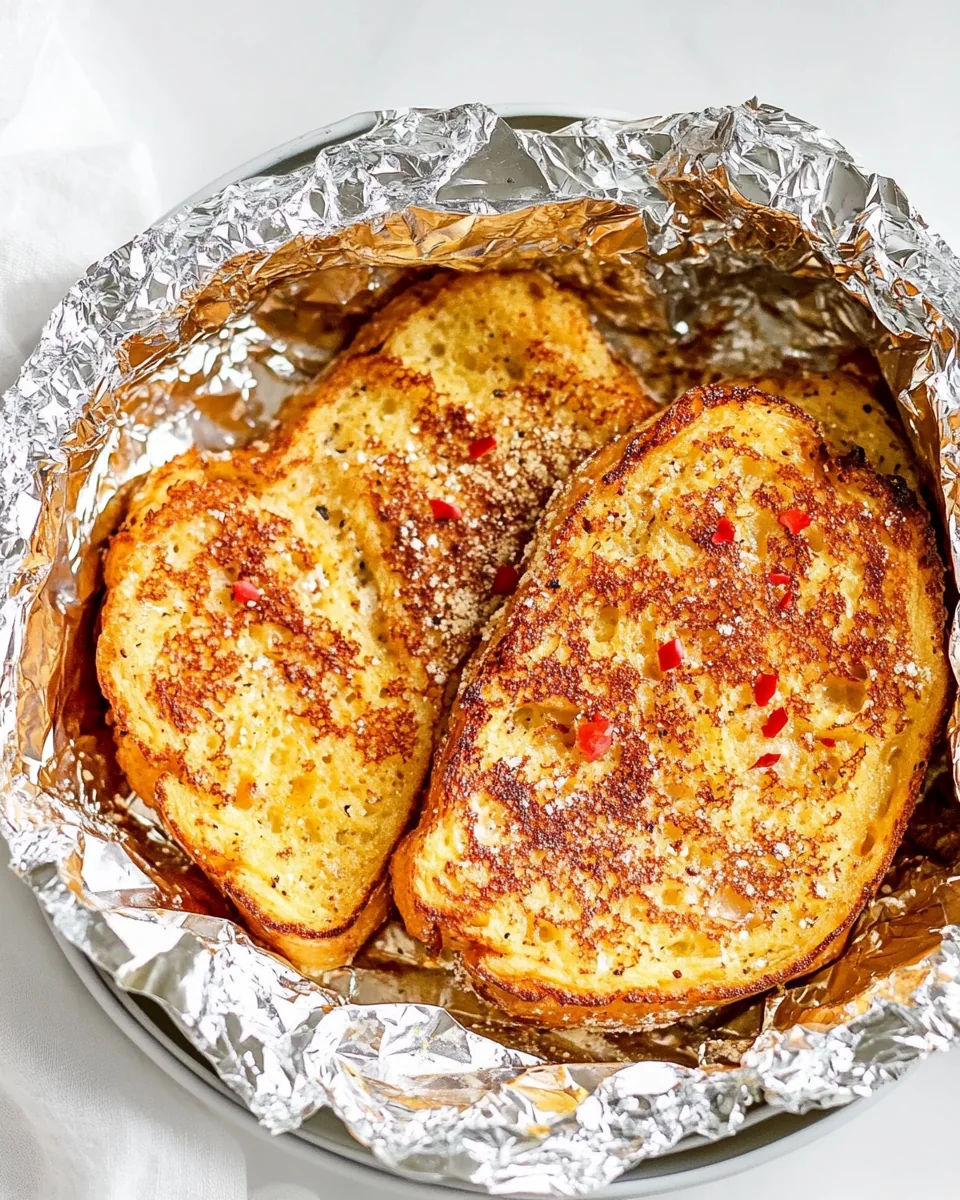 French Toast Foil Packet