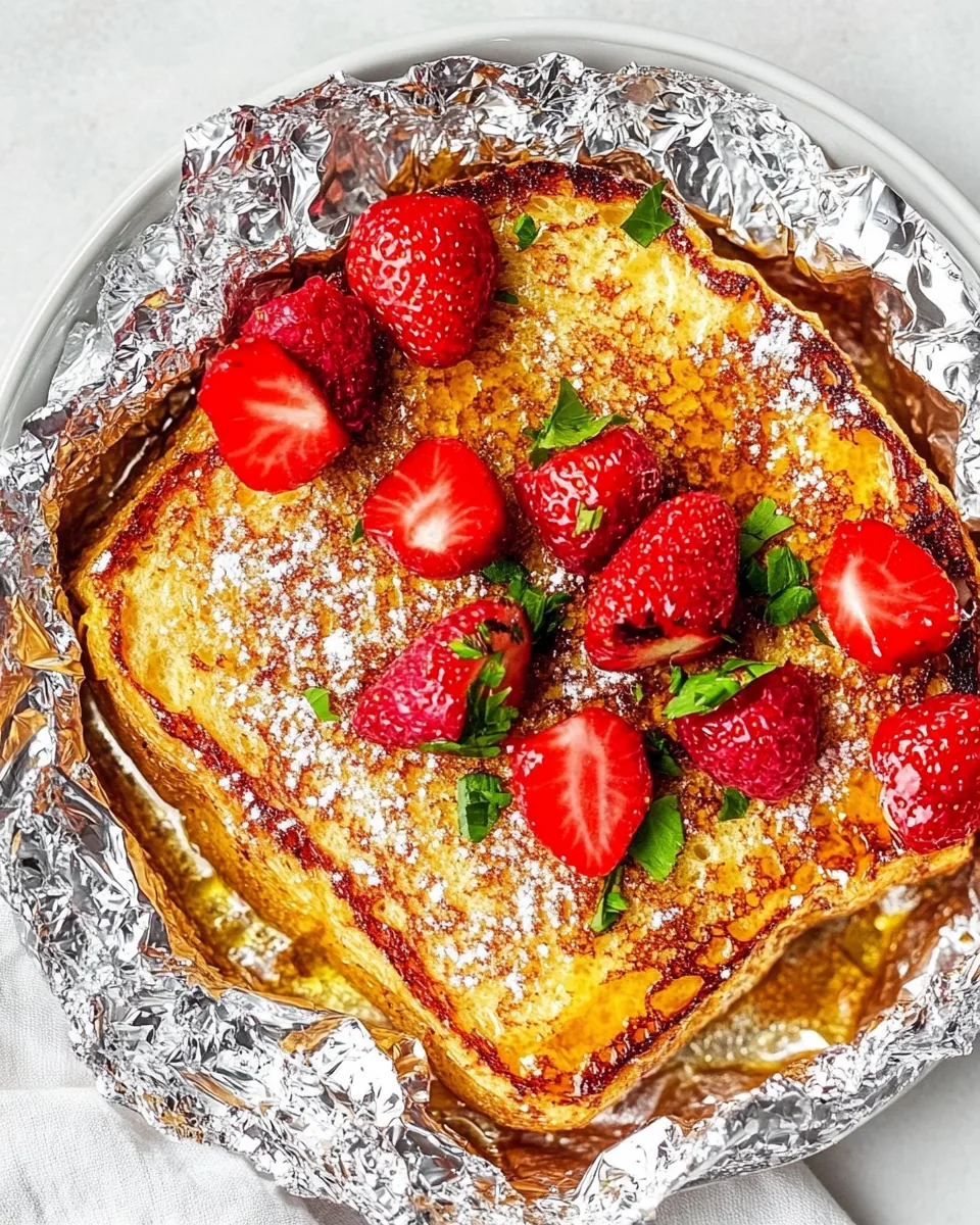 French Toast Foil Packet
