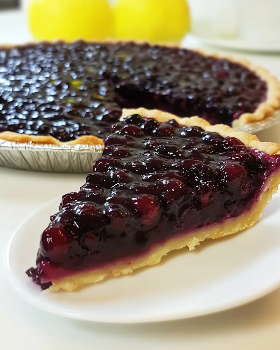 Fresh Blackberry Tart