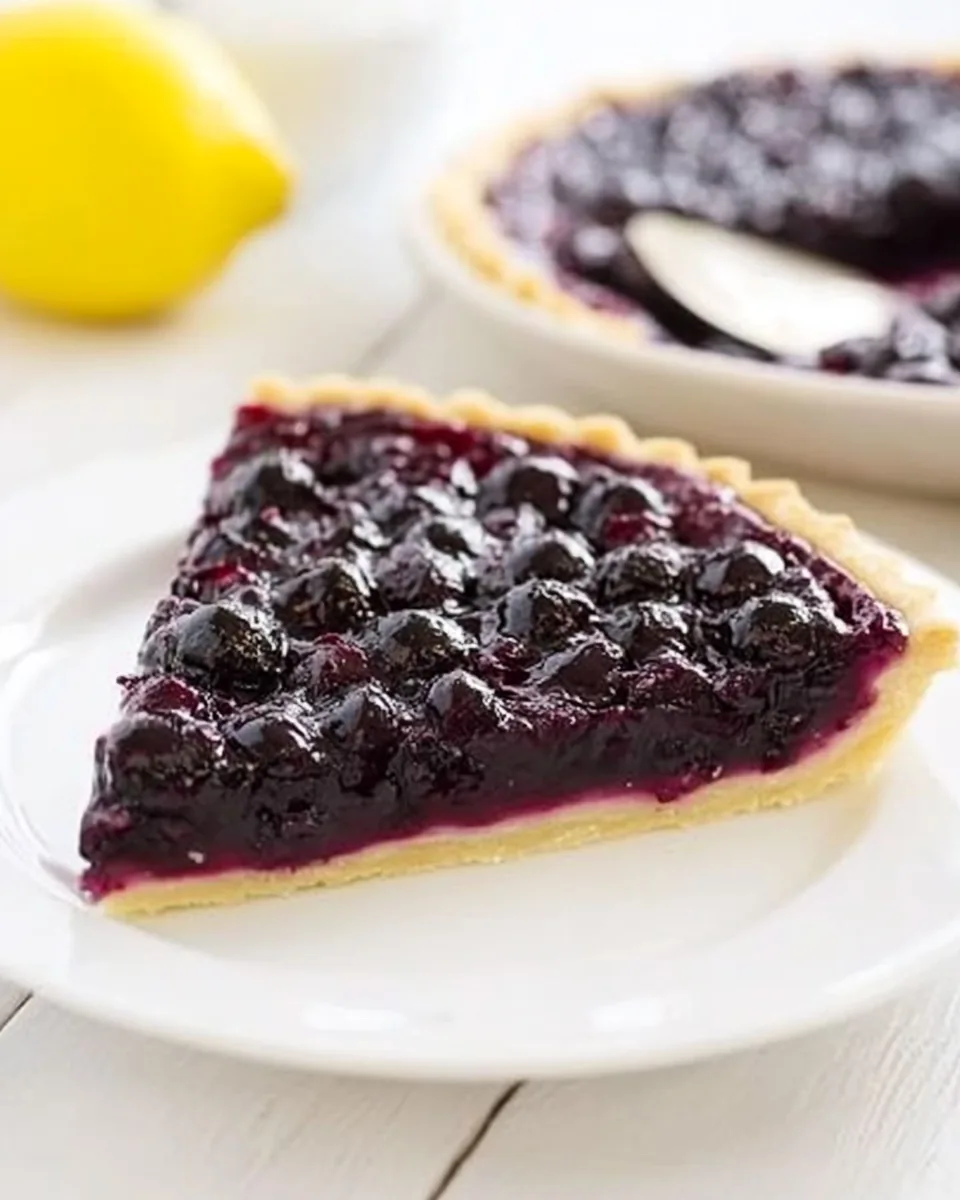 Fresh Blackberry Tart