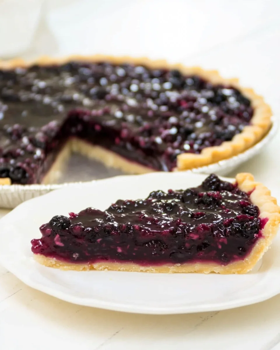 Fresh Blackberry Tart
