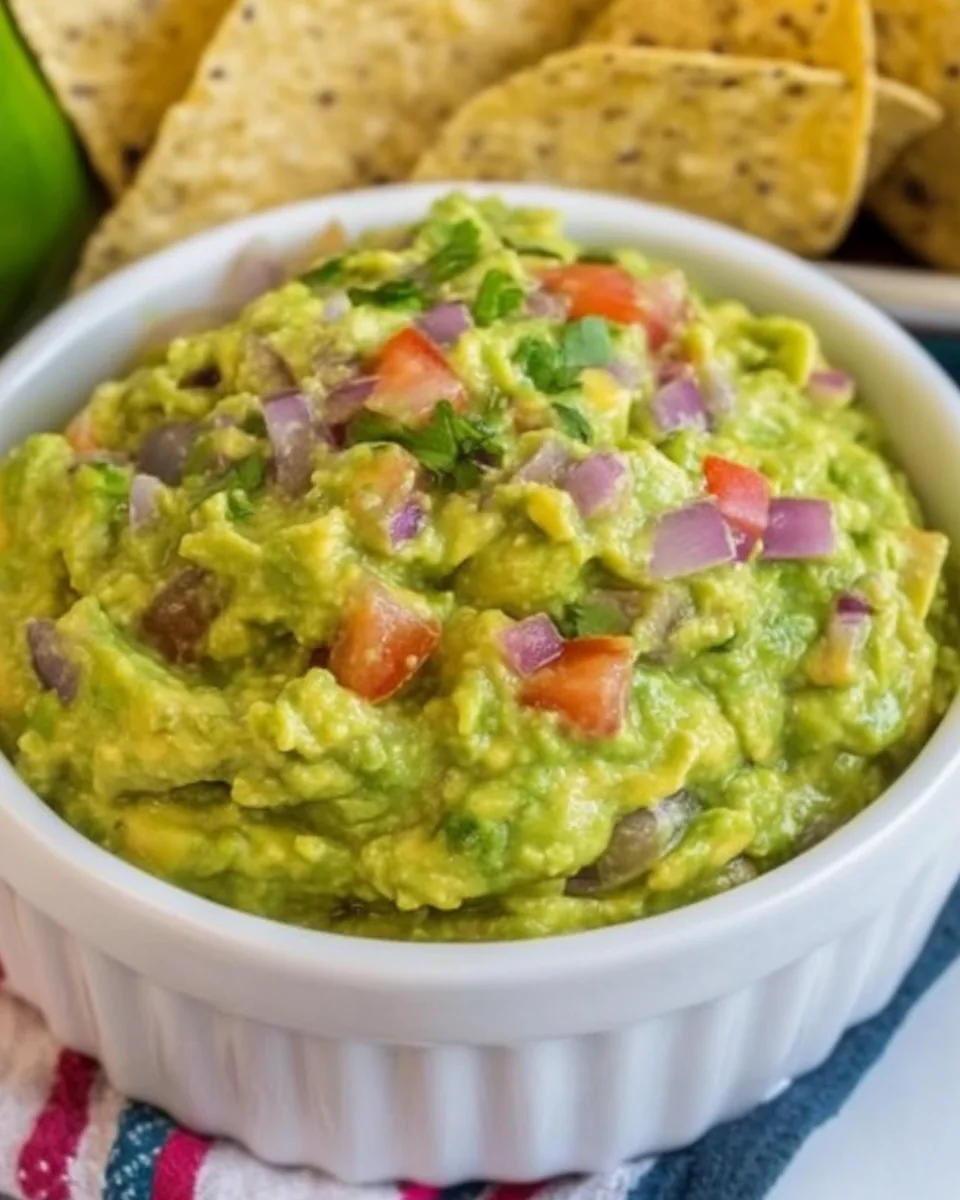 Fresh Homemade Guacamole
