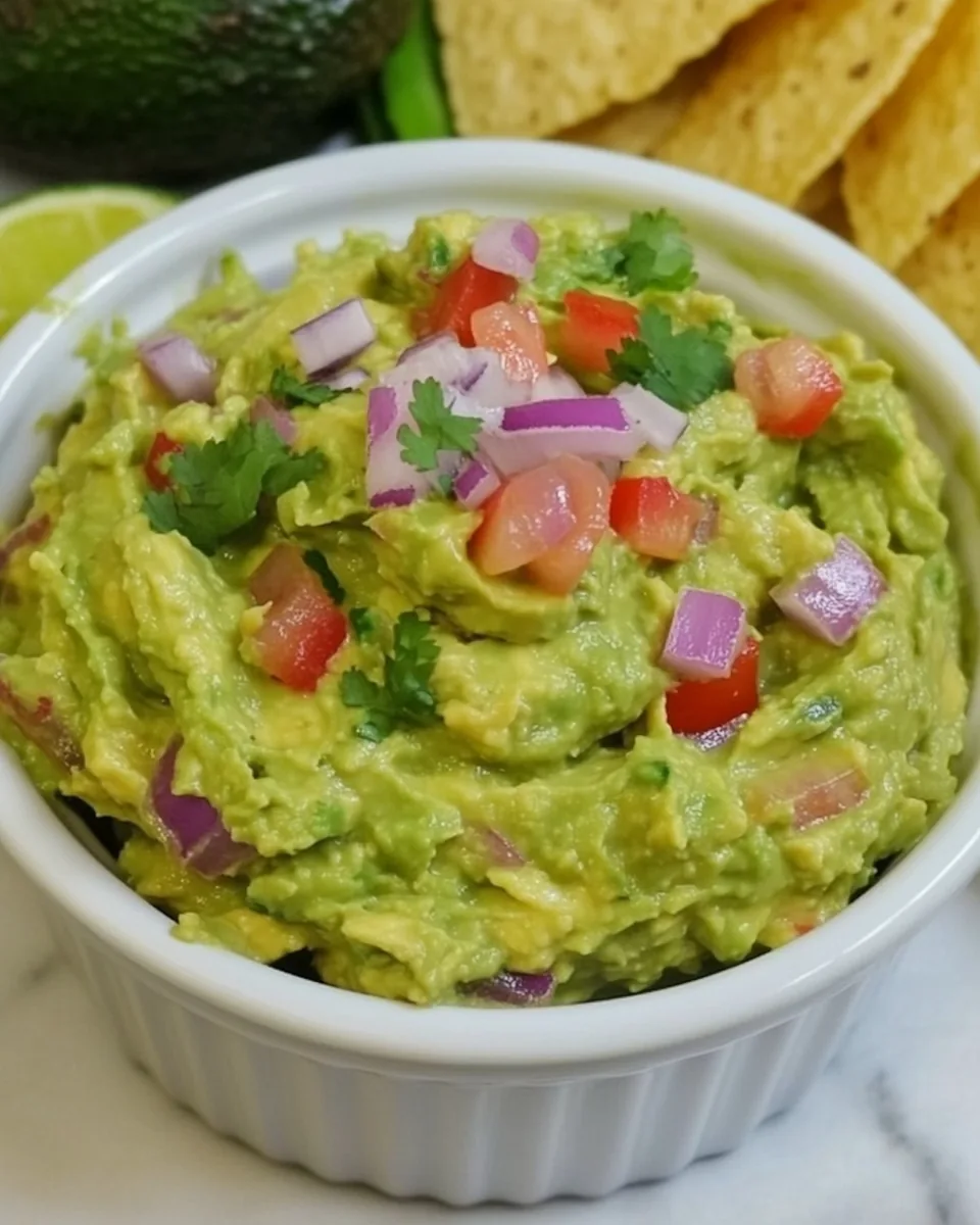 Fresh Homemade Guacamole