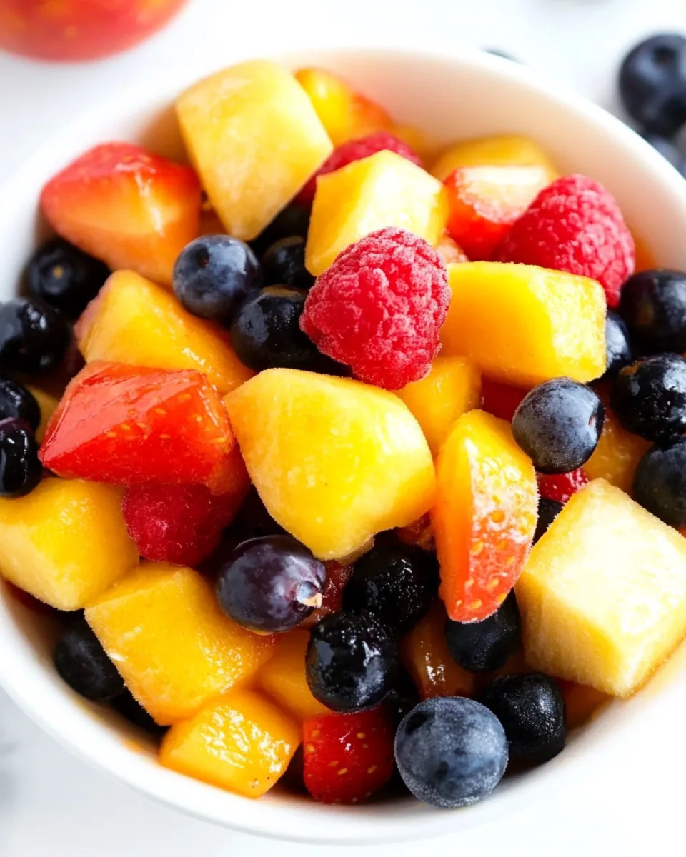 Frozen Fruit Salad
