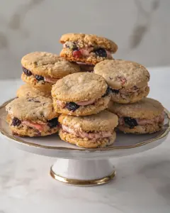 Fruitcake Cookie Sandwiches