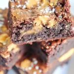 Fudgy Peanut Butter Swirl Brownies