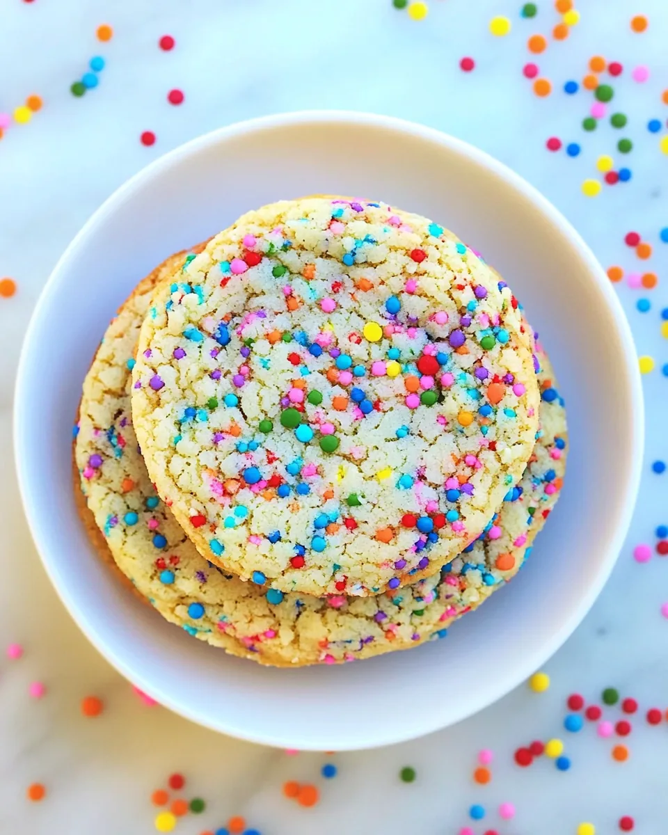 Funfetti Cookies
