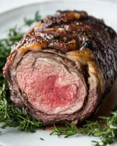 Garlic Butter Prime Rib