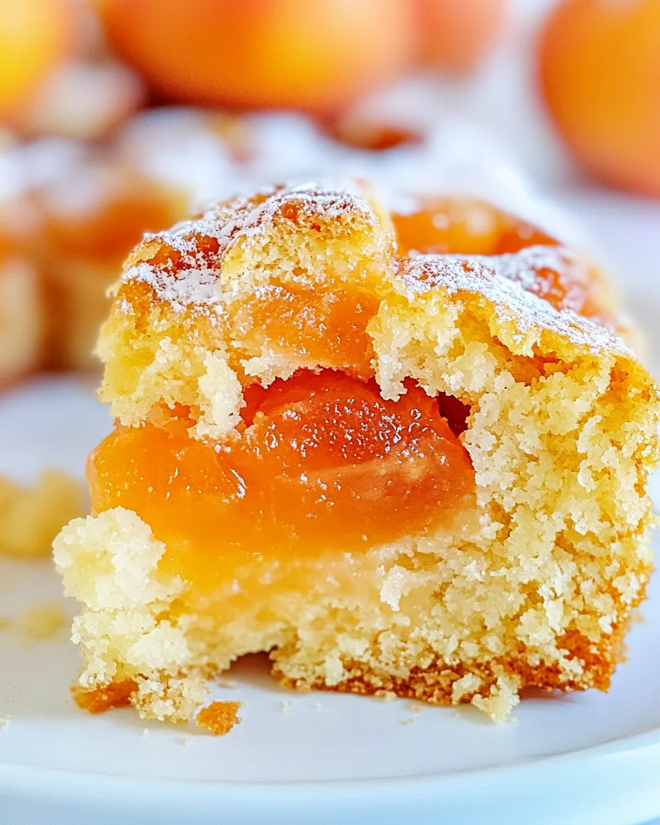 German Apricot Cake