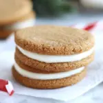 Gingersnap Sandwich Cookies