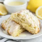 Glazed Lemon Tea Scones