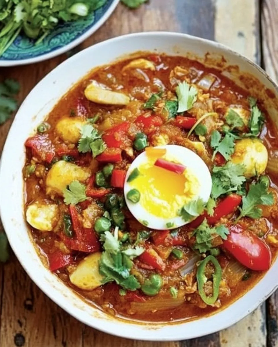 Golden Egg Curry