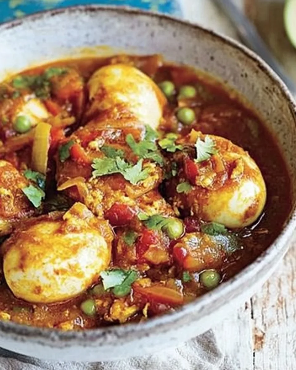 Golden Egg Curry