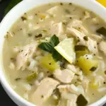 Greek Lemon Chicken Rice Soup