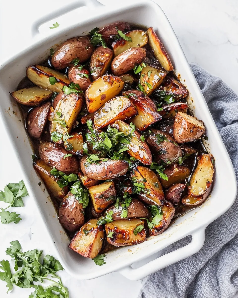 Greek Potatoes with Lemon Vinaigrette