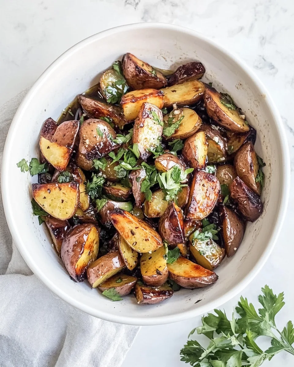 Greek Potatoes with Lemon Vinaigrette
