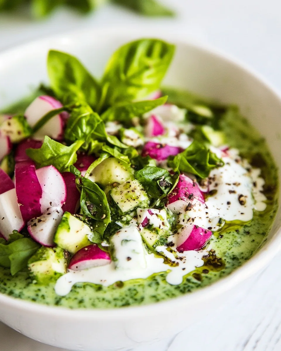 Greek Yogurt Green Goddess Dressing