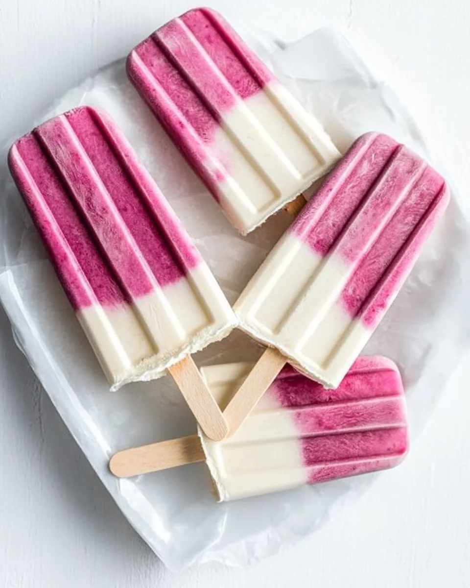 Greek Yogurt Popsicles