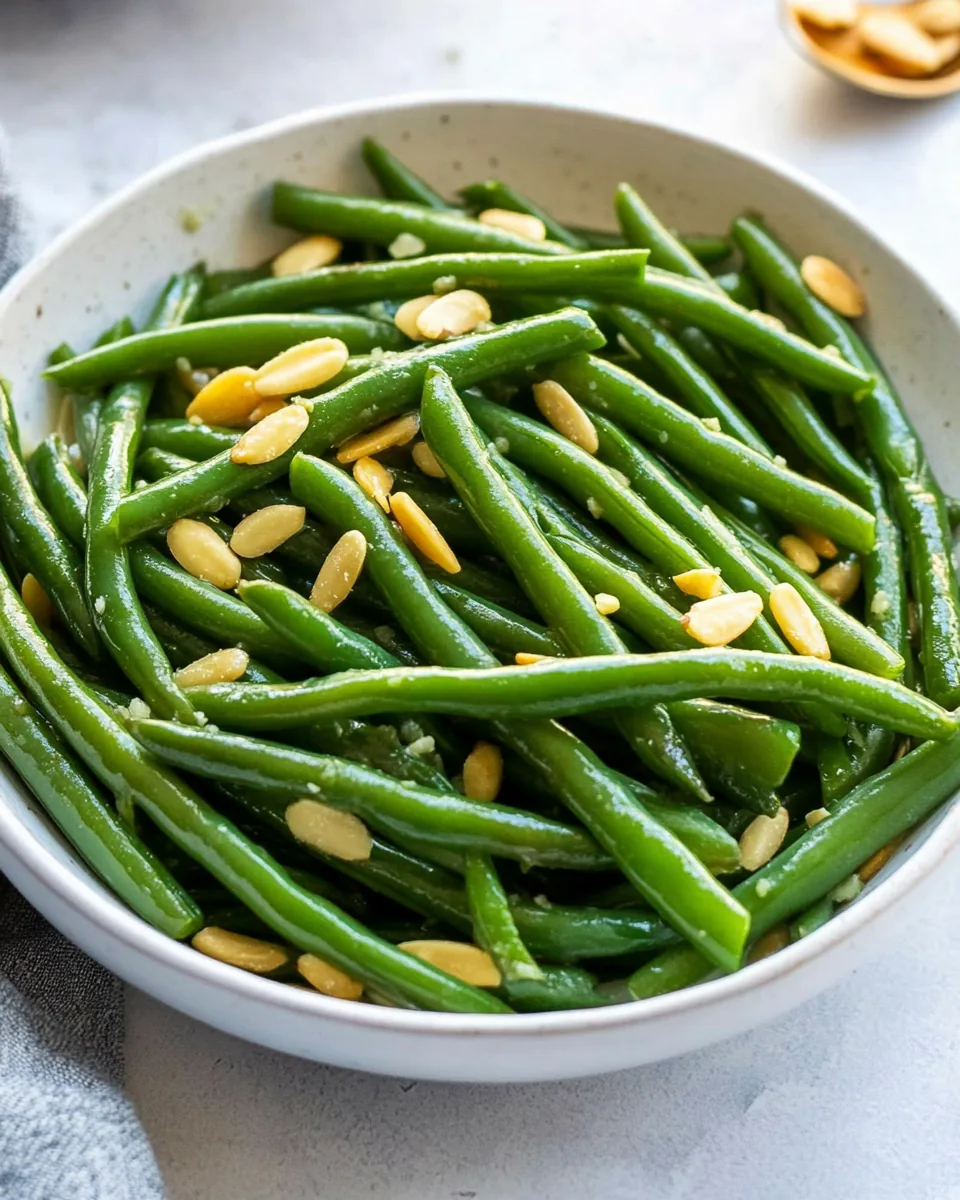 Green Beans Almondine
