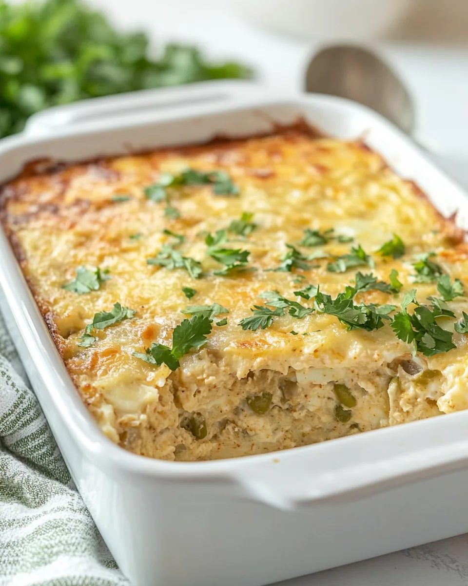 Green Chili Egg Casserole