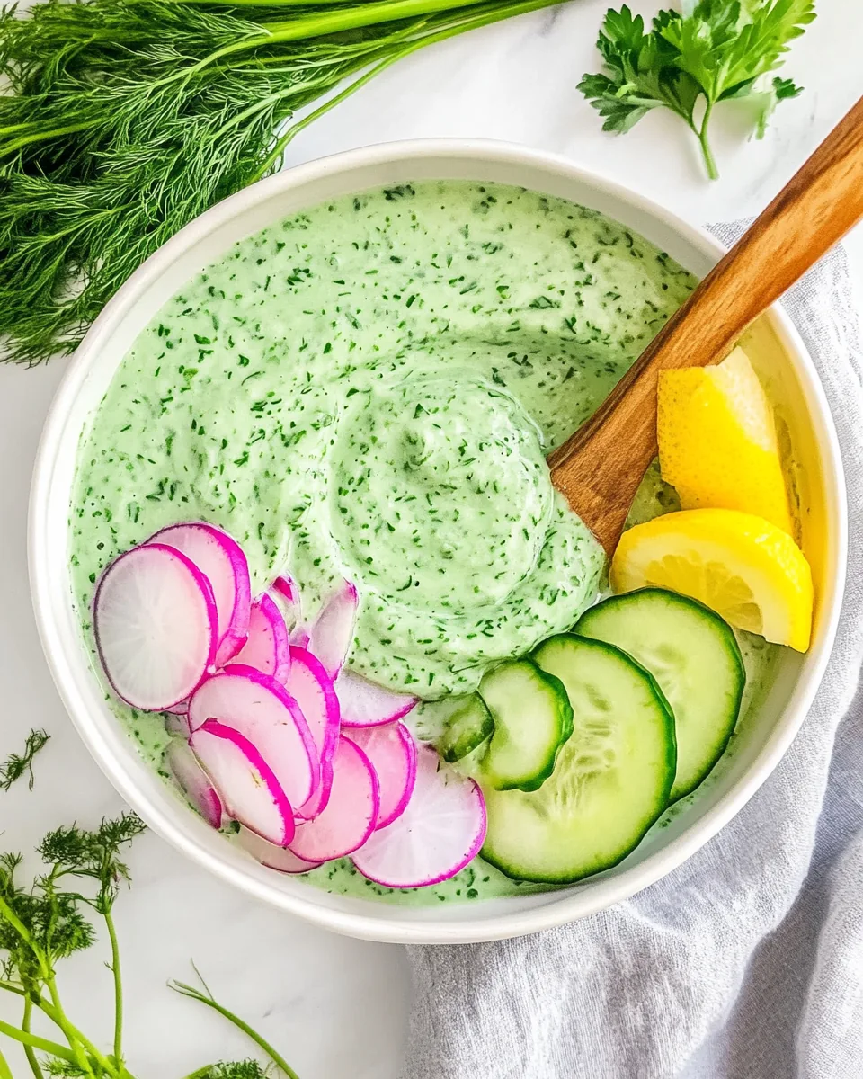 Green Goddess Dressing