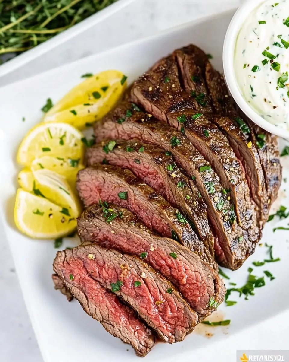 Grilled Bavette Steak
