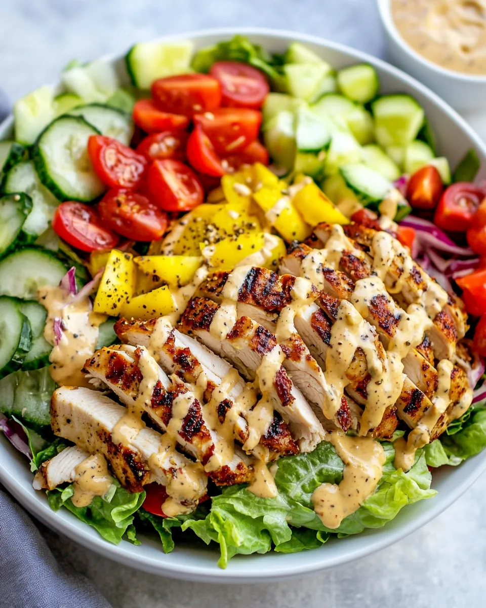 Grilled Chicken Salad