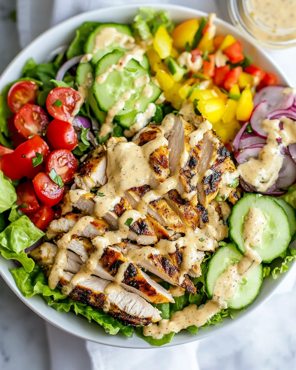 Grilled Chicken Salad